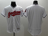 Cleveland Indians Blank White 2016 Flexbase Collection Stitched Jersey,baseball caps,new era cap wholesale,wholesale hats
